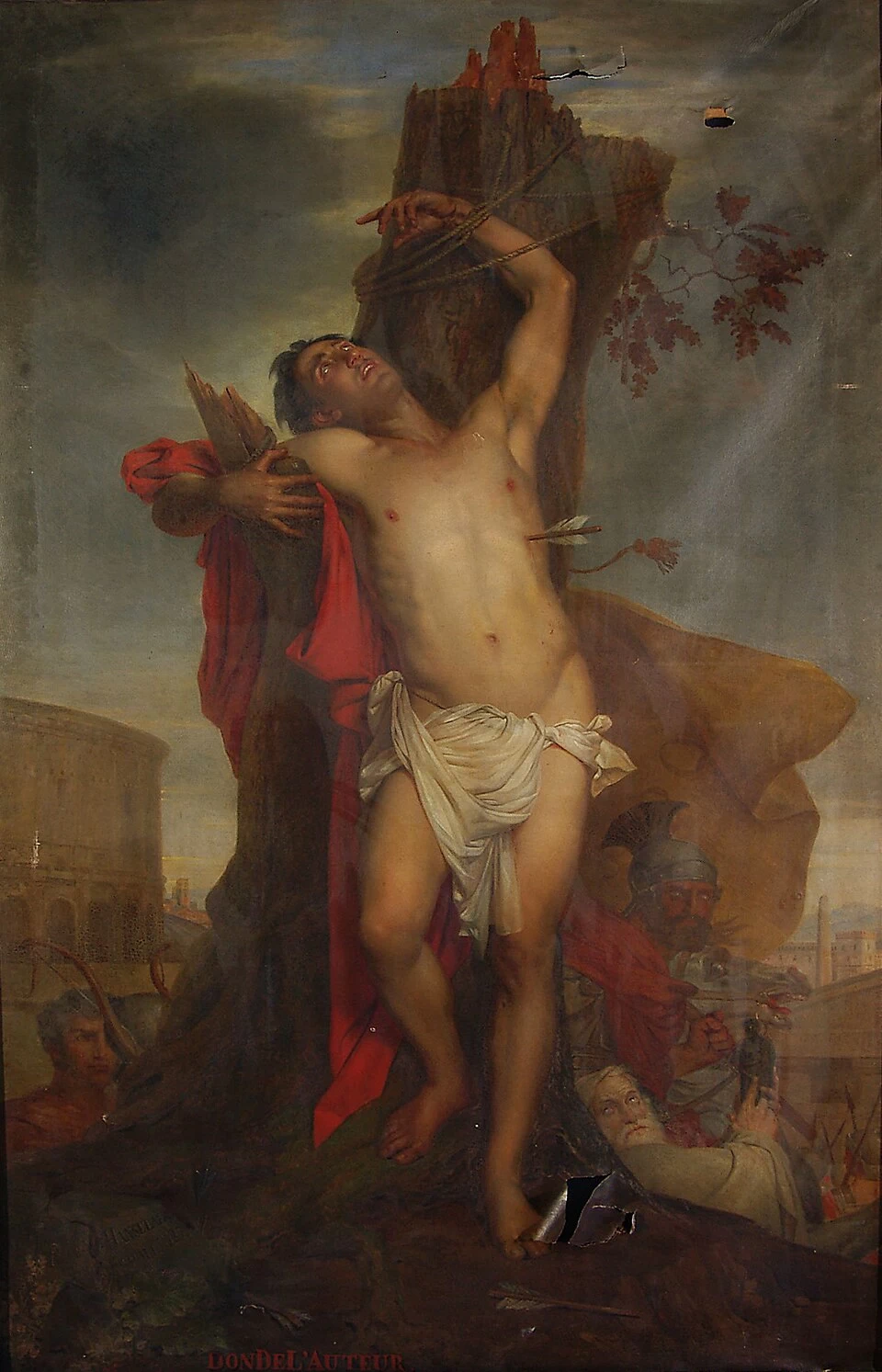 Pierre Van Hanselaere - Il martirio di San Sebastiano, 1834, Museum of Fine Arts, Ghent 1